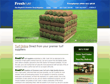 Tablet Screenshot of freshturf.co.uk